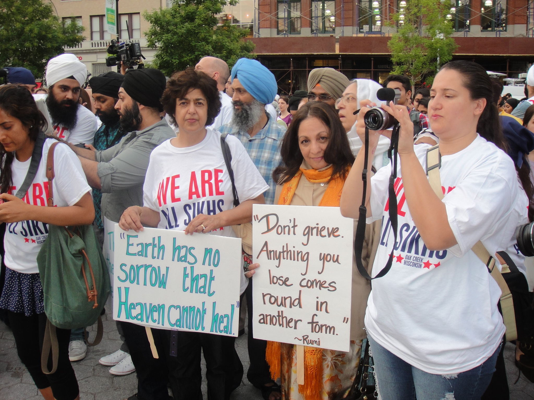 Vigil for Sikh victims