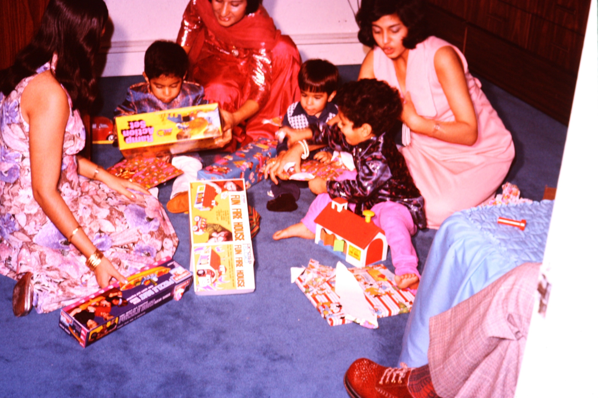 Christmas-izing Muslim holiday of Eid, replacing Eidees (cash gift) with toys.