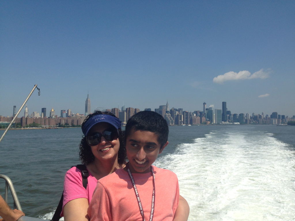 My grandson Omar