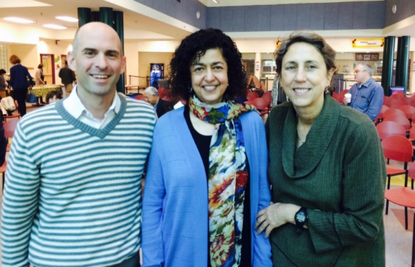 With Dave Bigge, and Rev. Julia Jarvis