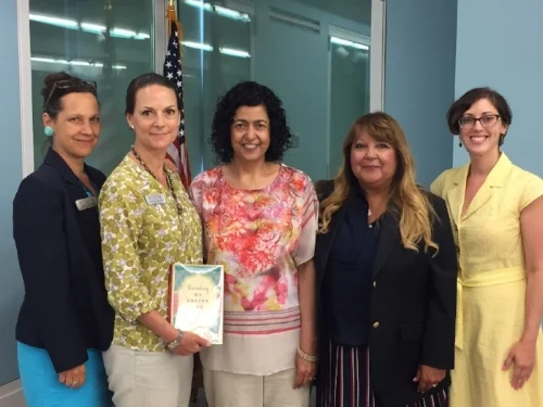 Diane Matyas (S.I. Museum), Cheryl Adolph (CEO & President, Staten Island Museum), Yours Truly, Debra Feaser (Edward Jones), and Amanda Stranieri (S.I. Museum)