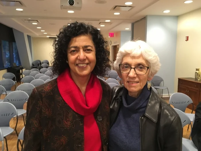 With Judy Langer, CLL