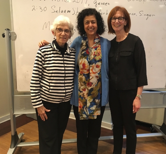 With Caren Singer & Judy Langer, organizer