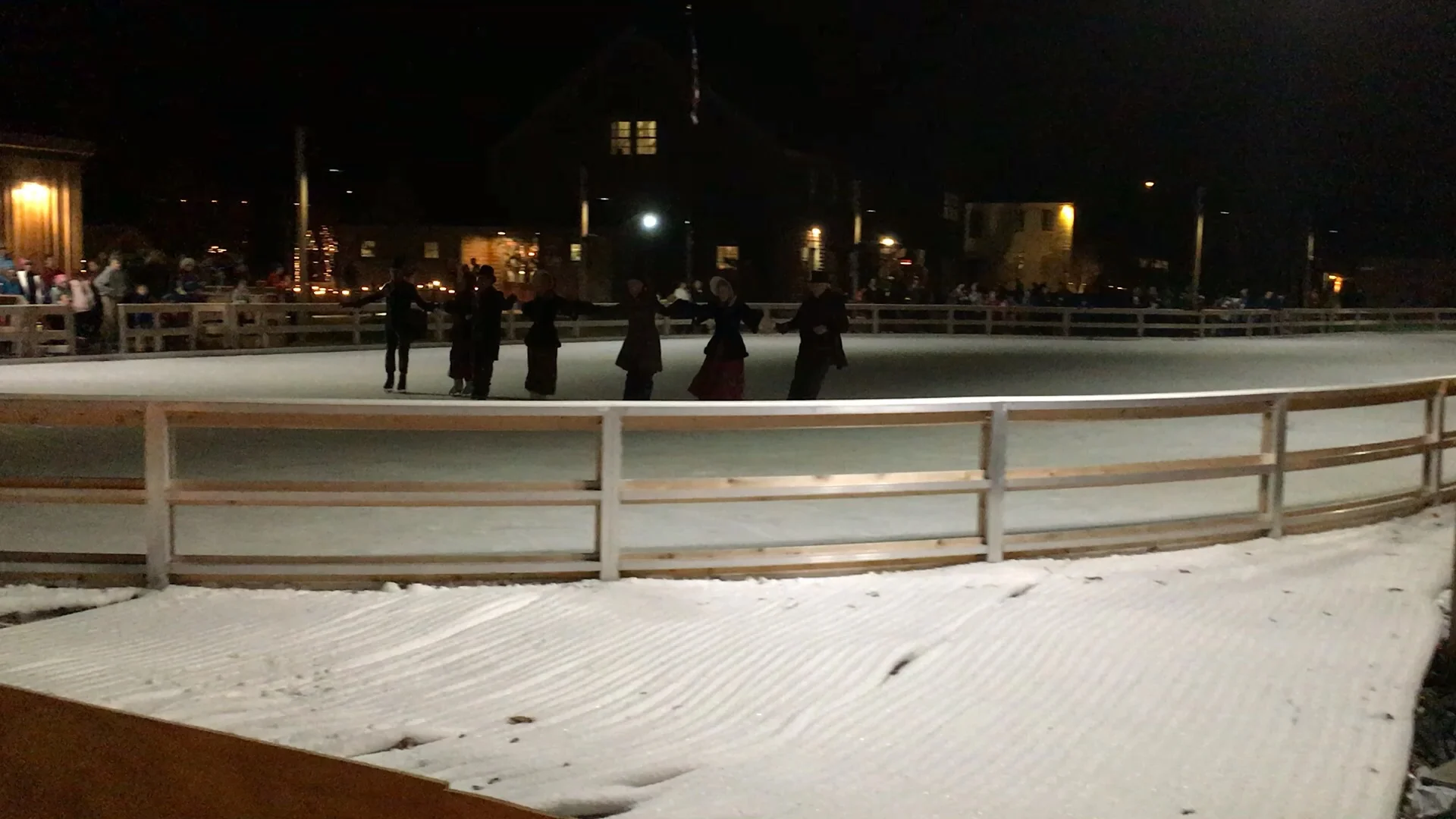 Skating at the Banke