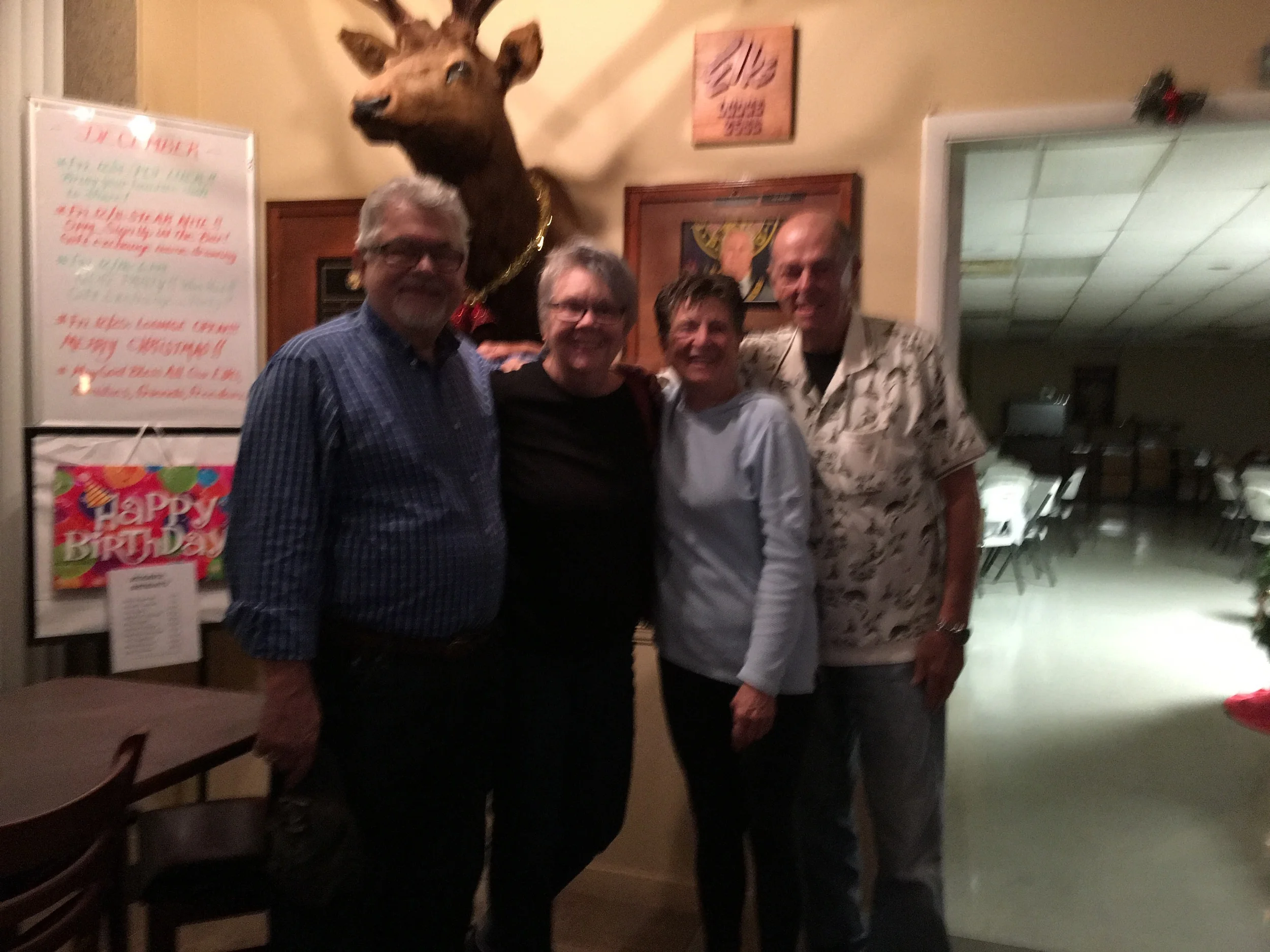 Loved Patty, the bartender from Maine, at the Destin lodge! She introduced me to "pass the pigs", a new game for us.