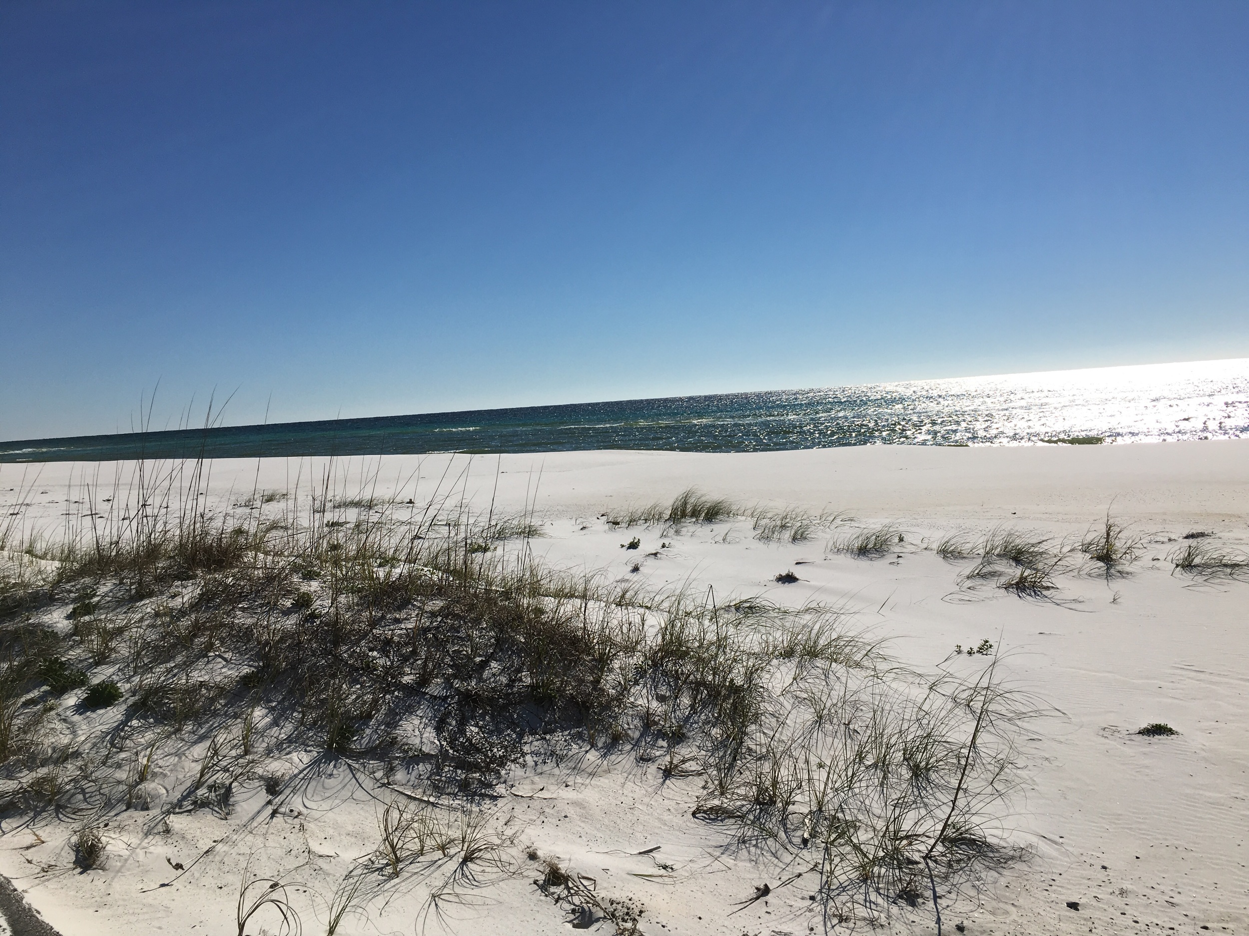 Miles of sand dunes