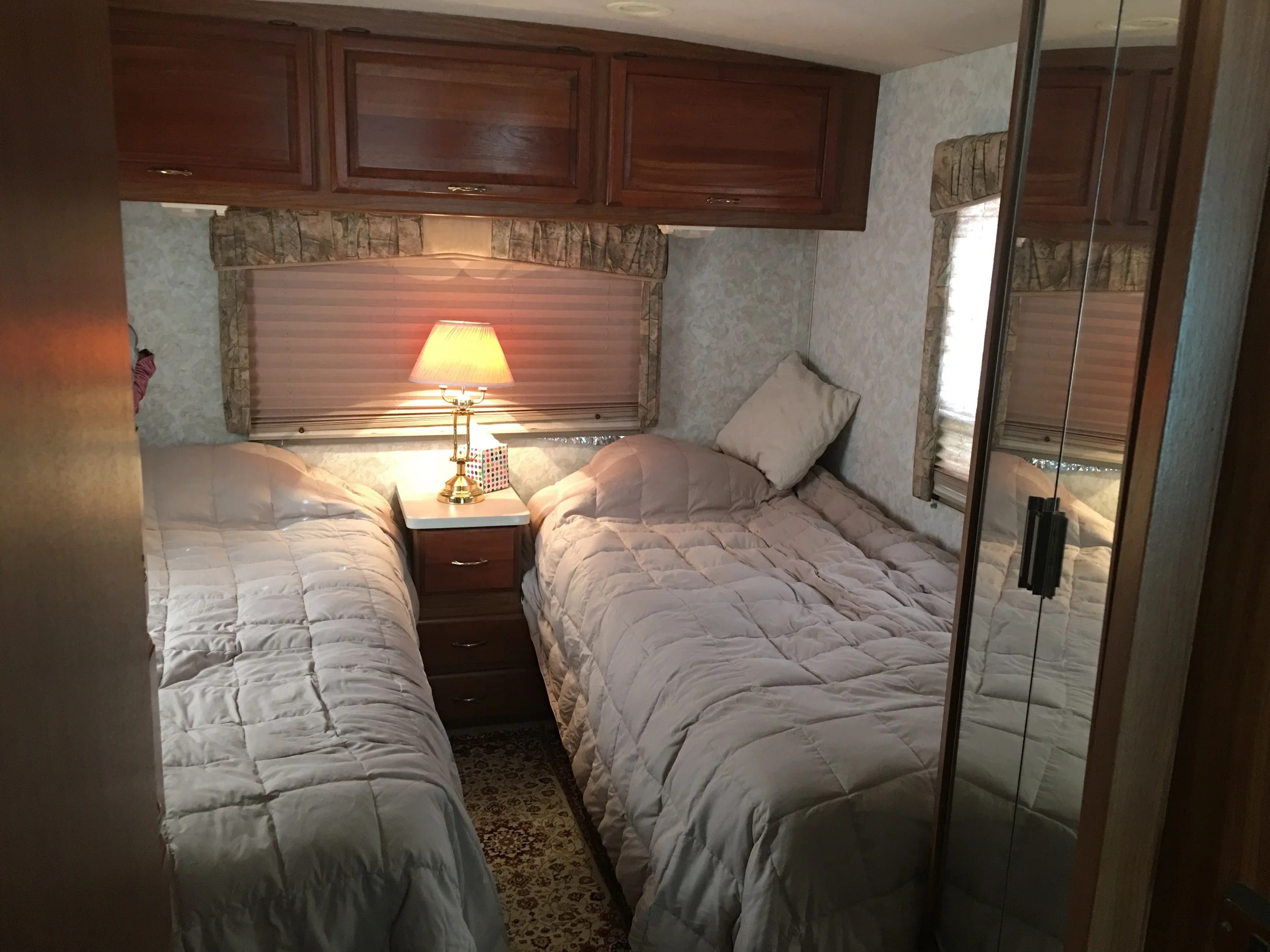 The bunk room