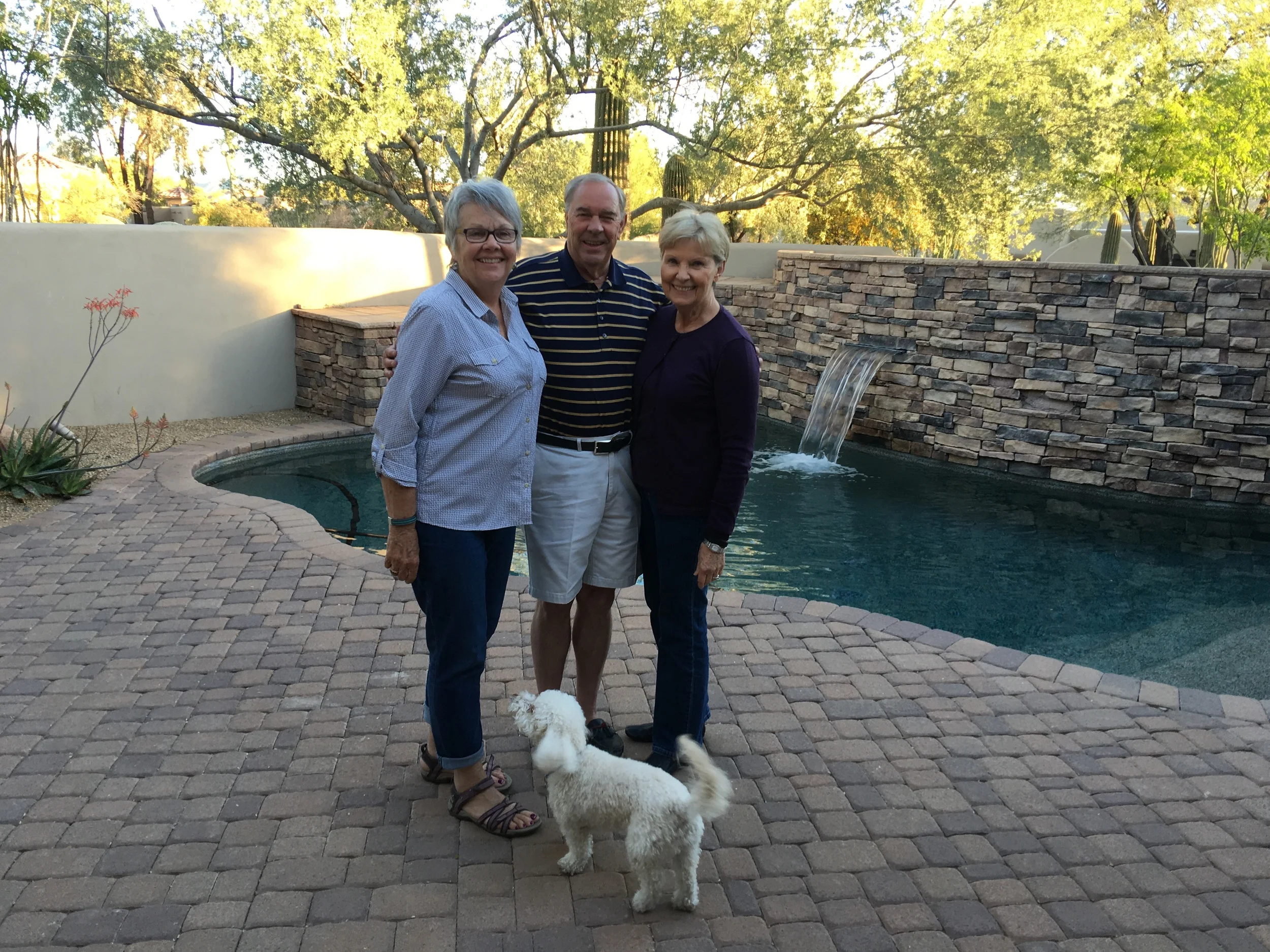 Barb and Ray Madorian, Shaklee Master Coordinators invited us to their home in Scottsdale for a lovely dinner.