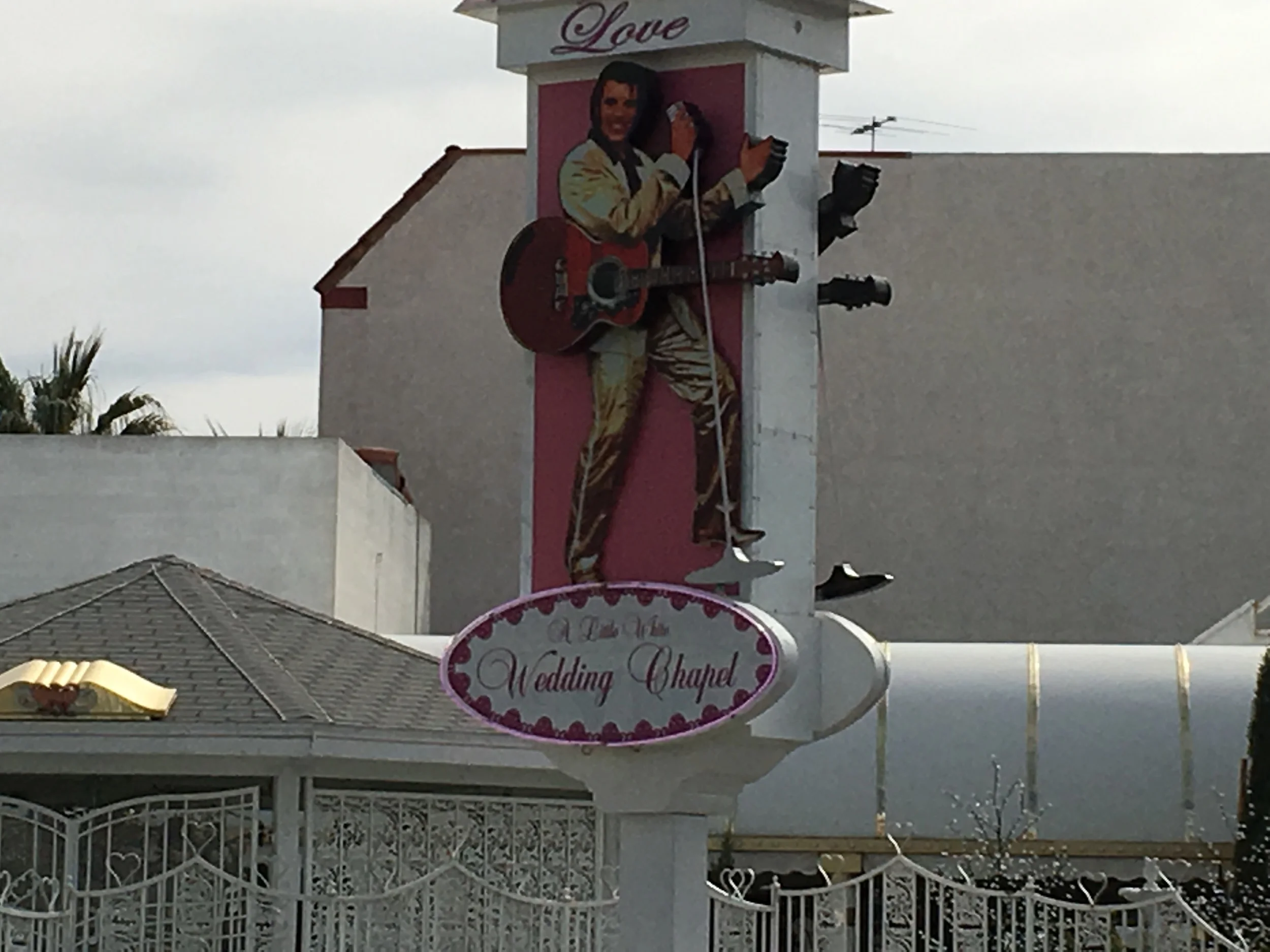 I think you can still get an Elvis impersonator to marry you