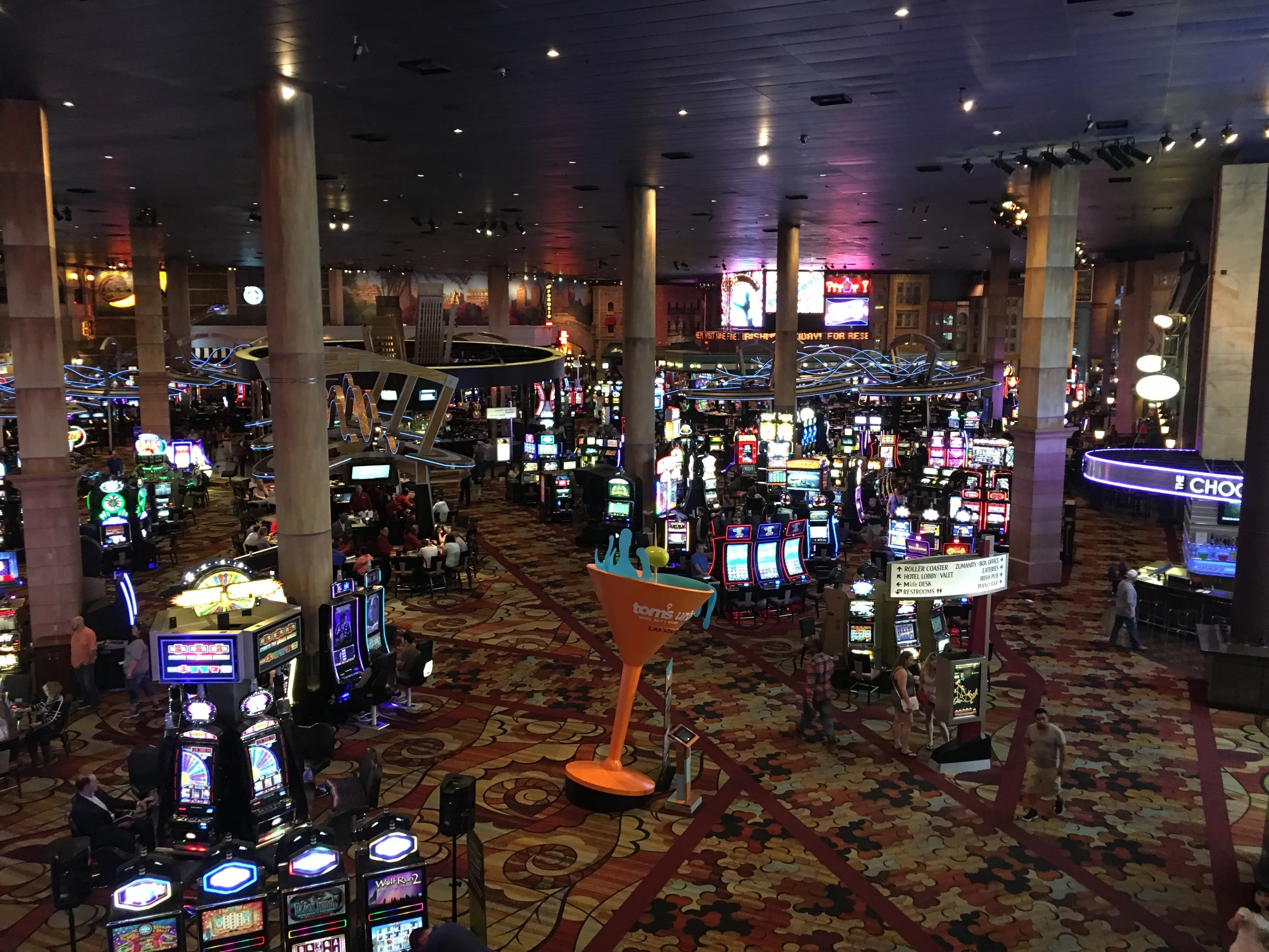 We are not gamblers; but we walked through a few casinos