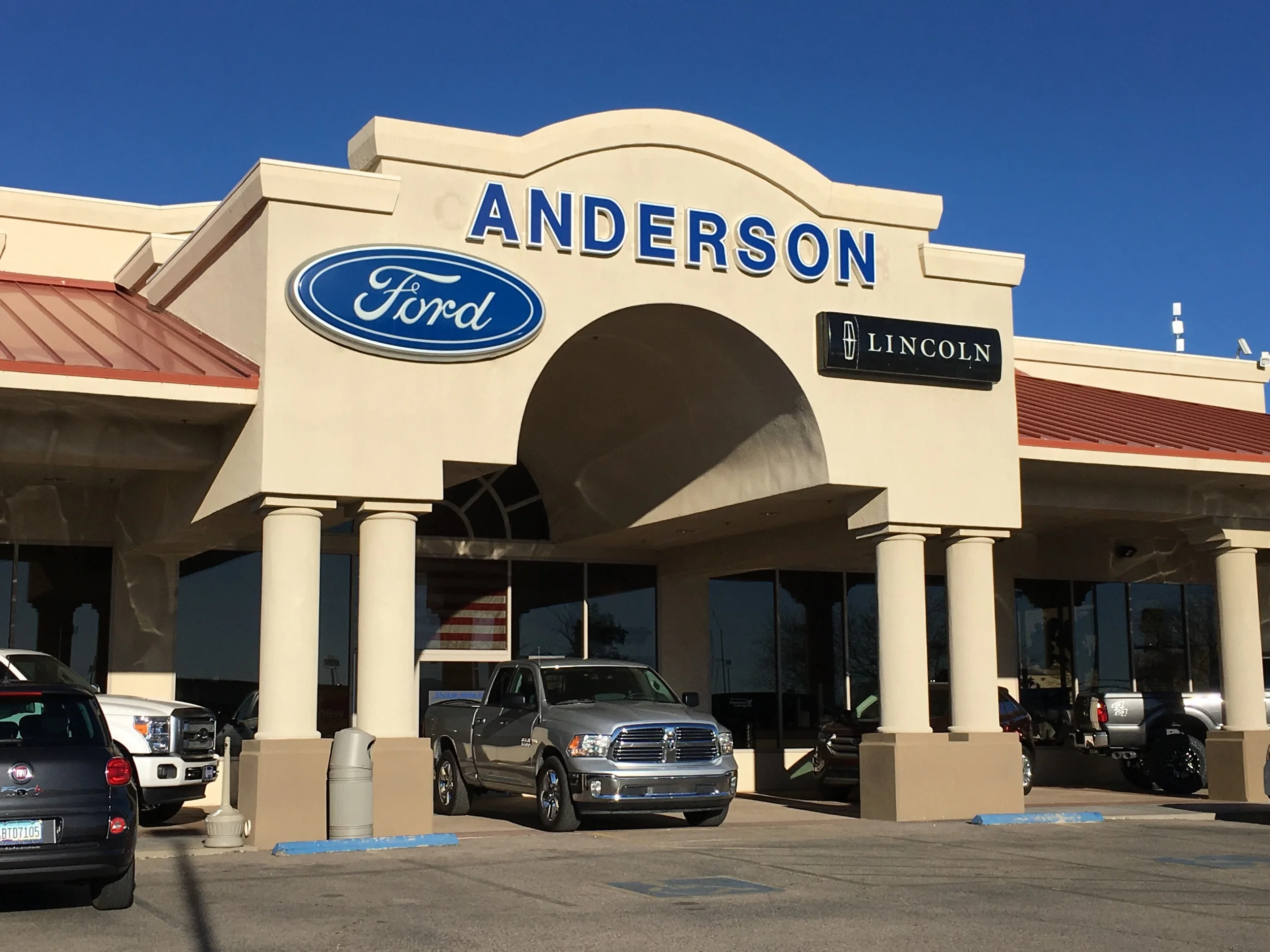 Thank you Anderson Ford; we picked up the RV and are back on the road!