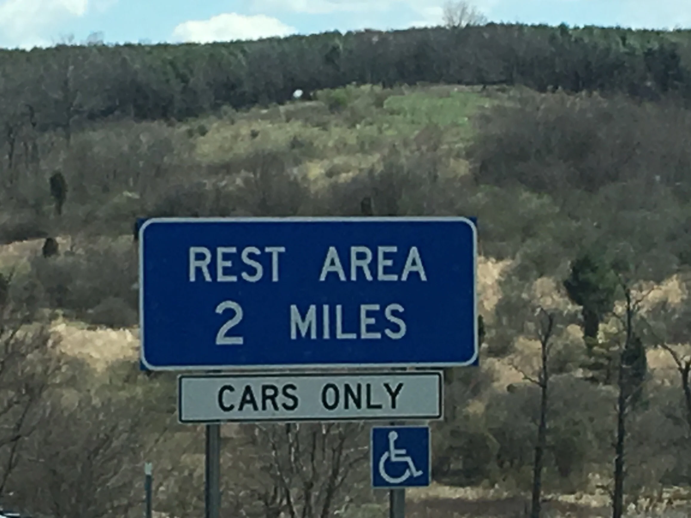 The Virginia I 81 rest areas are not RV friendly!
