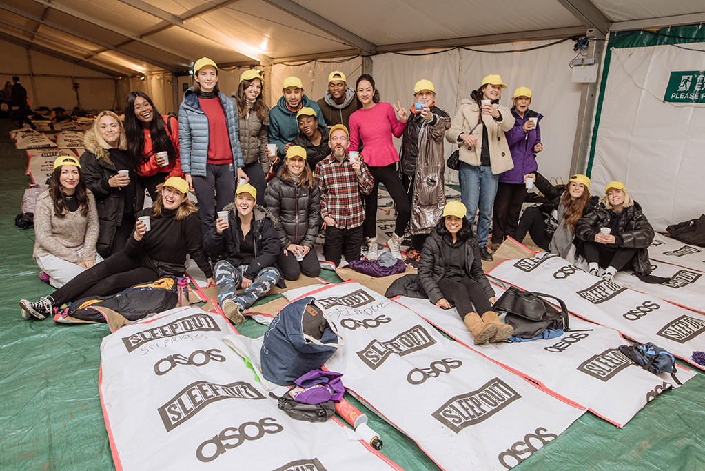 Sleep Out 2018, Centrepoint, London