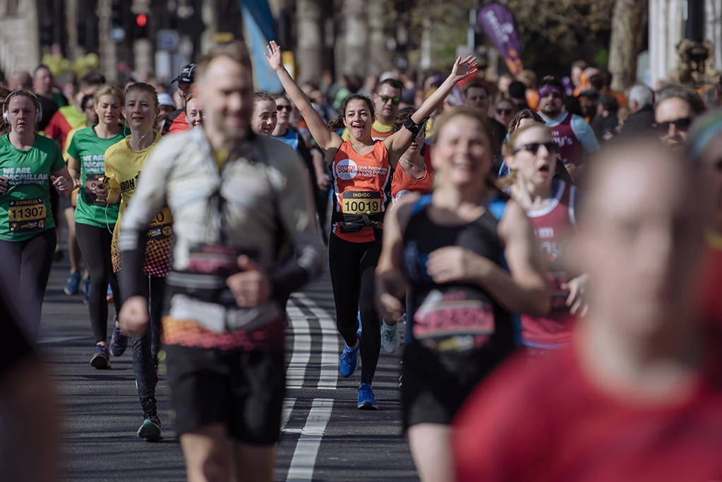 London Half Marathon, Centrepoint, London