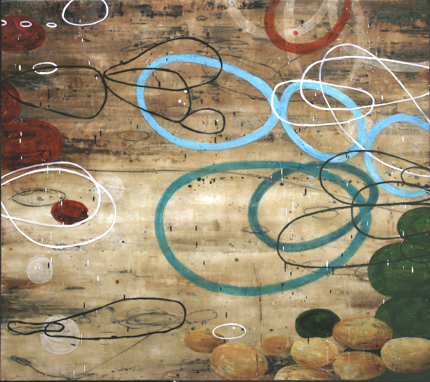 Untitled WW234, 48x54, on panel