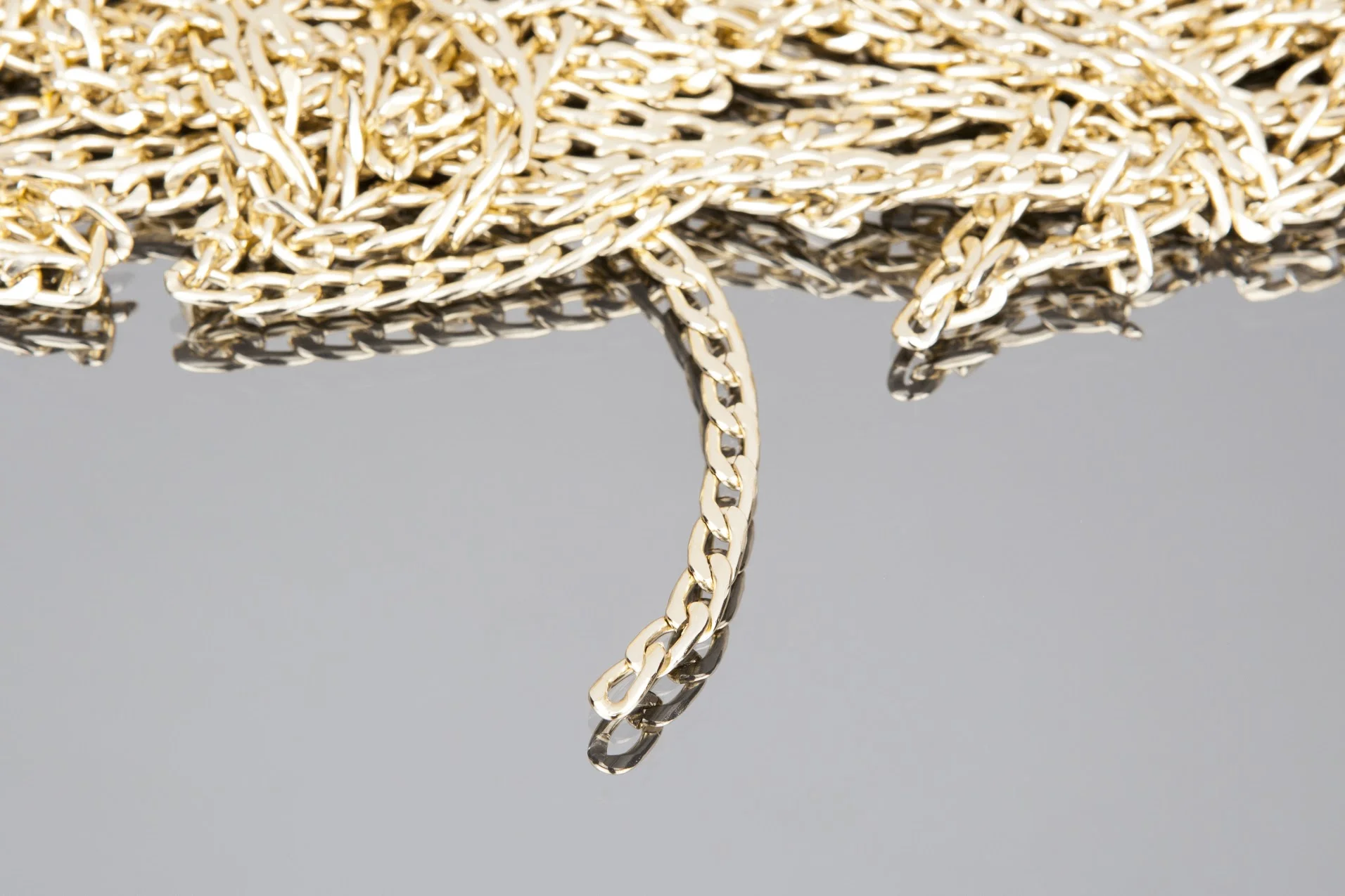 jeans with gold chains