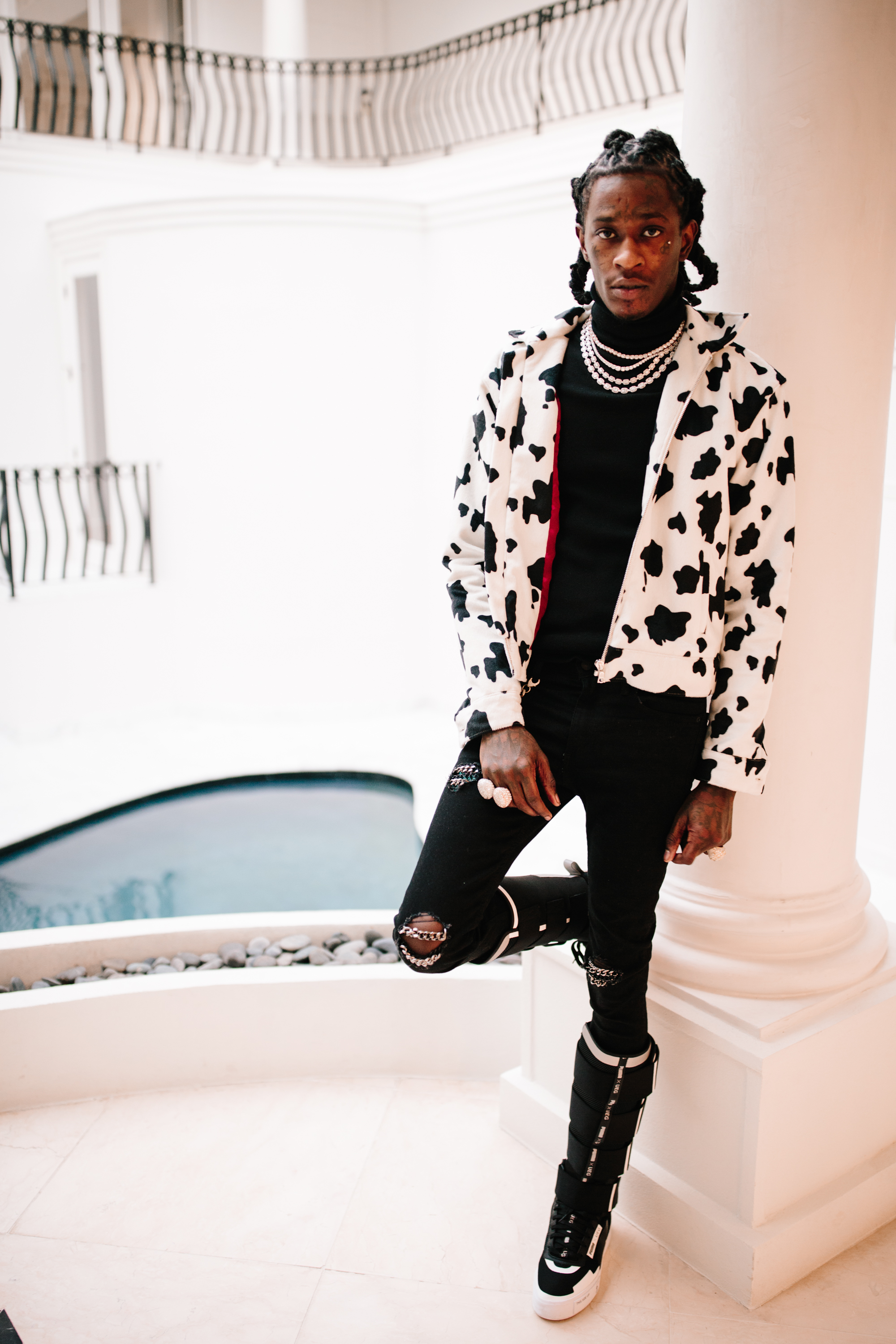 Young Thug in RayarJeans Chain Jeans 