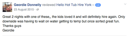Reviews | Hello Hot Tubs