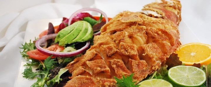 All those crispy cubes come easily off the bone, and if you don't mind working for your meal there's really nothing better in life!