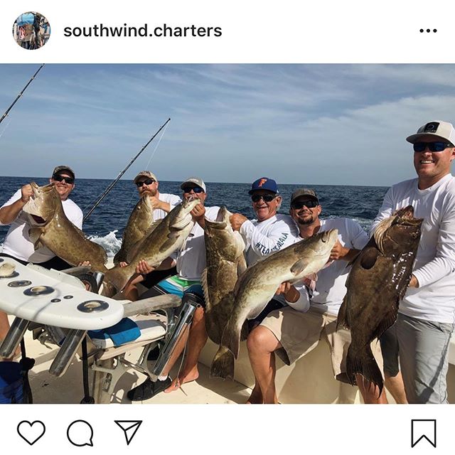 Bottom fishing heating up back home, big groupers, aj’s, and mangrove snappers as big as your caboose! call my Daytona/NSB brothers for a day out of Ponce Inlet - Southwind Charters (Capt Freddie Z), Waterproof Charters (Capt Tim Garrett), Lucky Strike (Capt Damien), SeaLover (Capt Kill Bill Billings), Bloodline (Capt Paul Nelson), No Pressure Charters (Capt Austin Ponz), Knot on Duty (Capt Mike Nelson, Try n’ Hooker (Capt Jason Hardy), Caught Up (Capt Bruno), Rainbow III (Capt Scott Ellis), F/V Kilrush (Capt Sean Finucane) and a few I know I forgot! #daytonabeach #newsmyrnabeach #florida #deepseafishing @ New Smyrna Beach, Florida