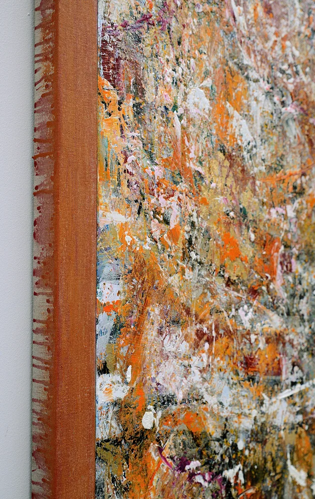 painting "Le Loubinou I" (detail), 2015