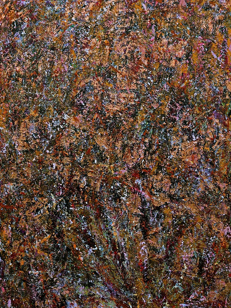 painting "bouquet retrouvé", 2015