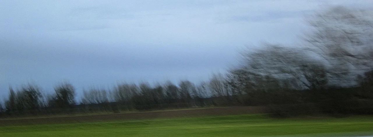view from a French highway...