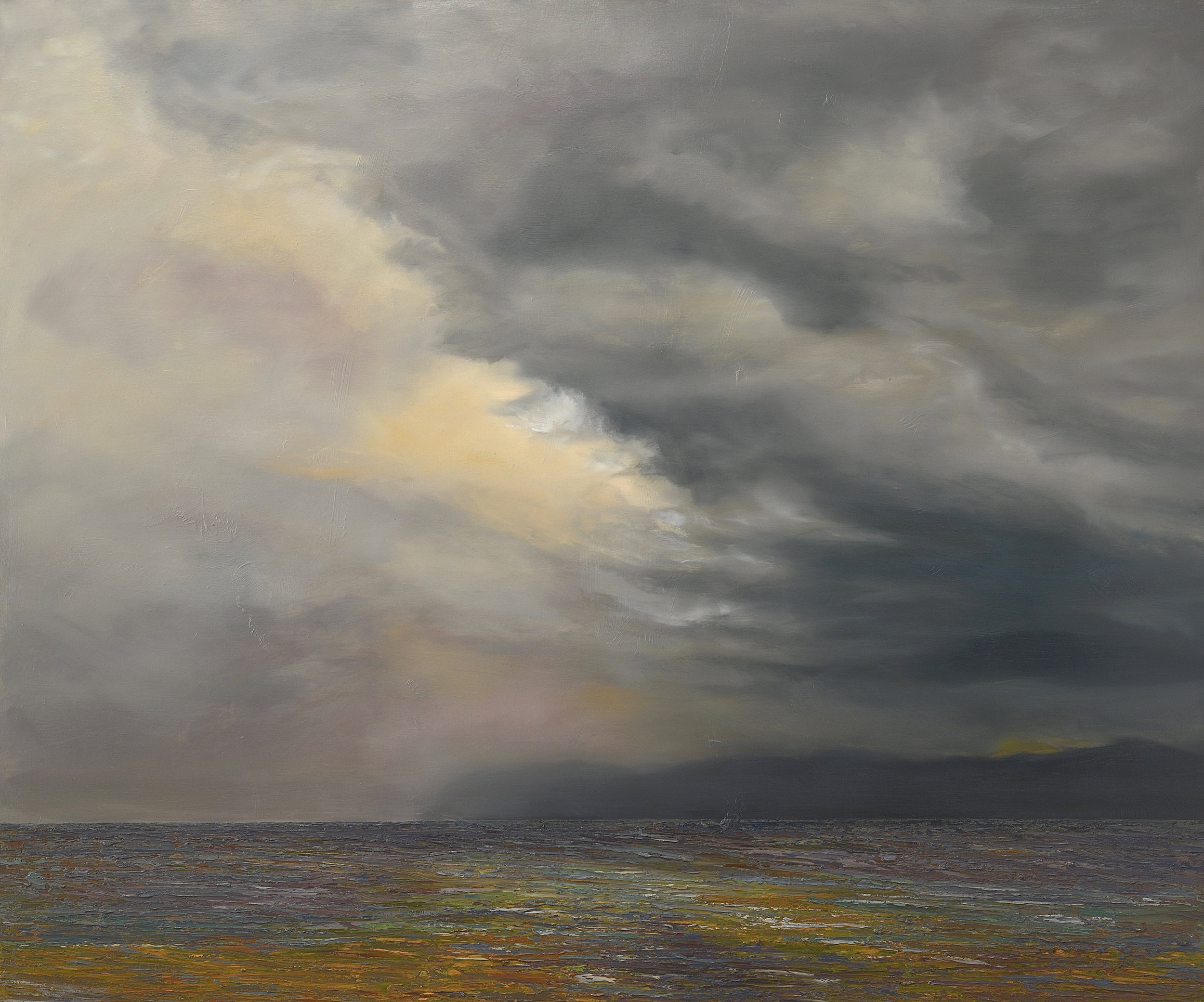    Del Golfo  , 2019  oil on linen, 60 x 72 in, 152 x 183 cm, private collection   see details  