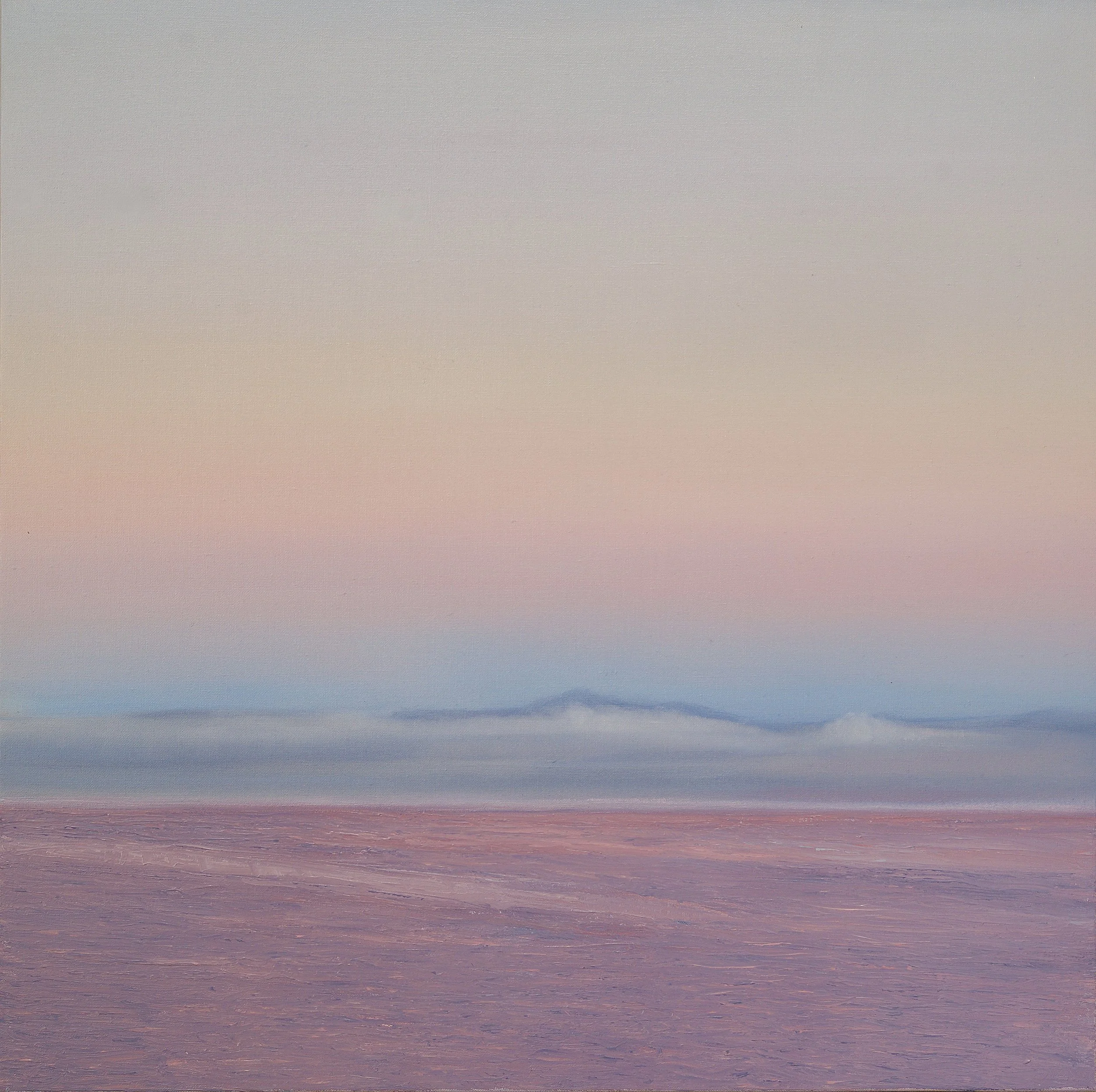   Scopello , 2022  oil on linen, 75 x 75 x 4 cm, 30 x 30 x 1.5 in, framed   see details  