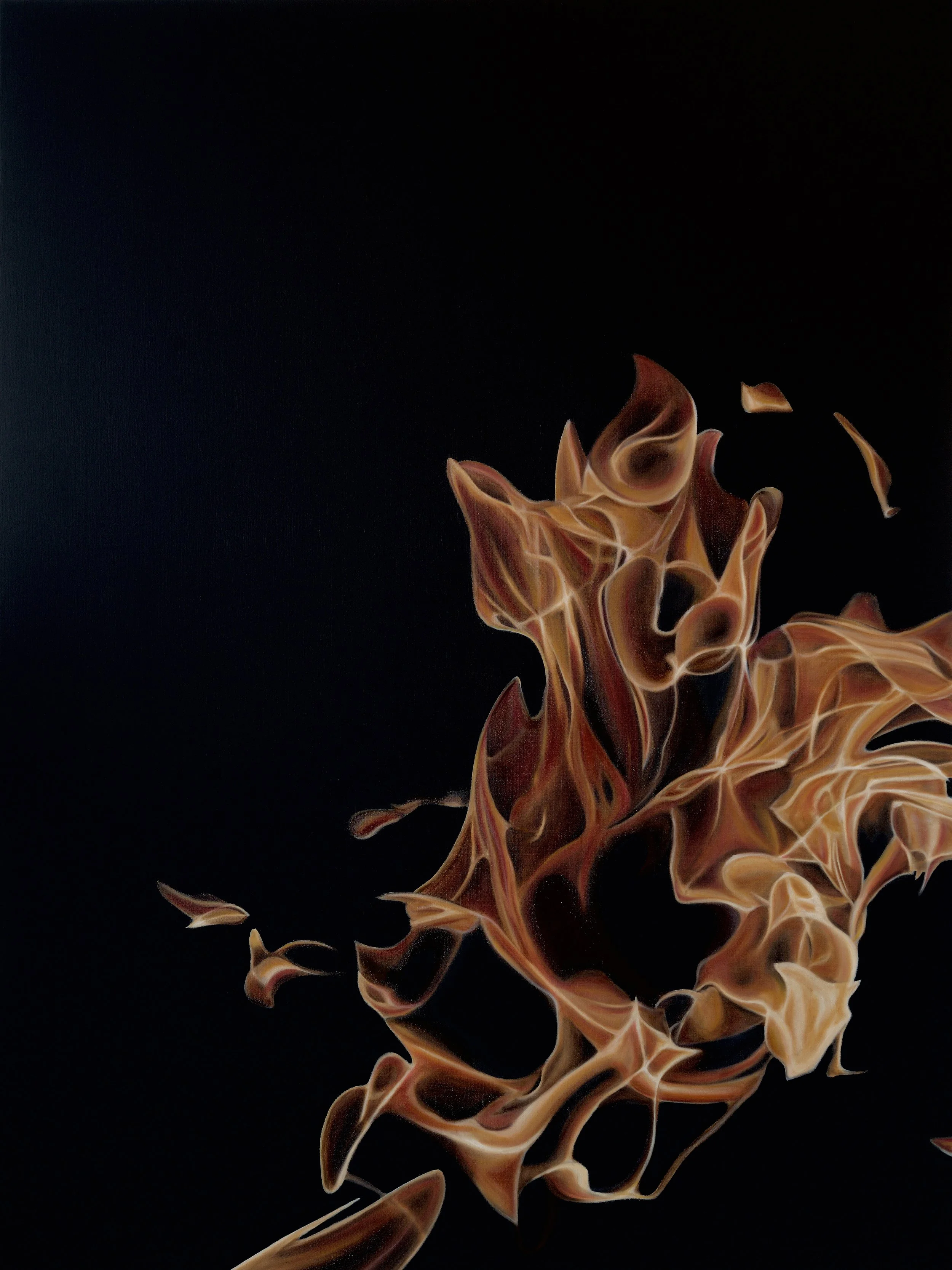    Luminous 1  , 2023  oil on linen, 163 x 122 x 3 cm. 64 x 48 x1.1/4 in.   details  