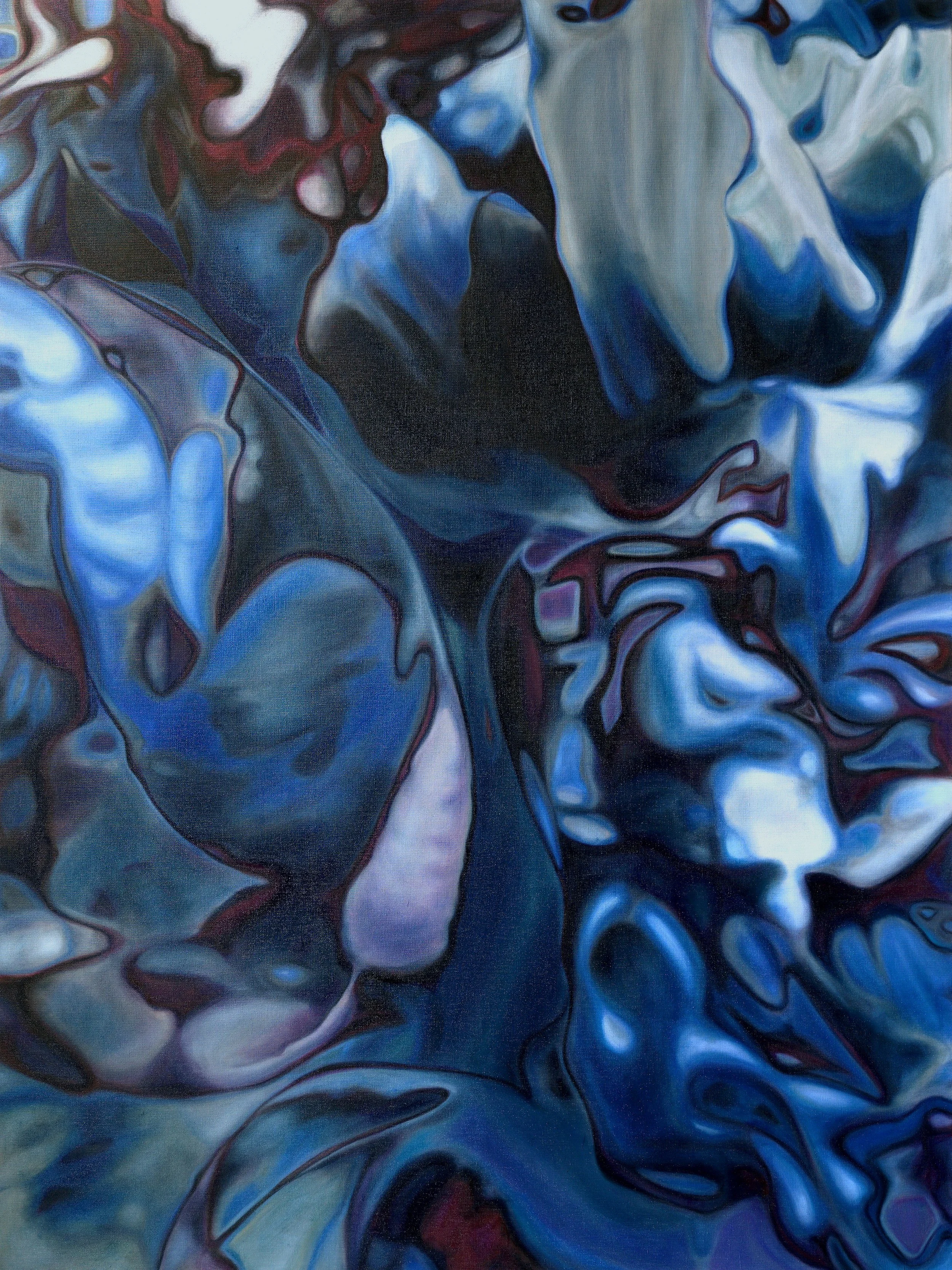    Hana-bi 11  , 2023  oil on linen, 163 x 122 x 3 cm. 64 x 48 x1.1/4 in.   details  