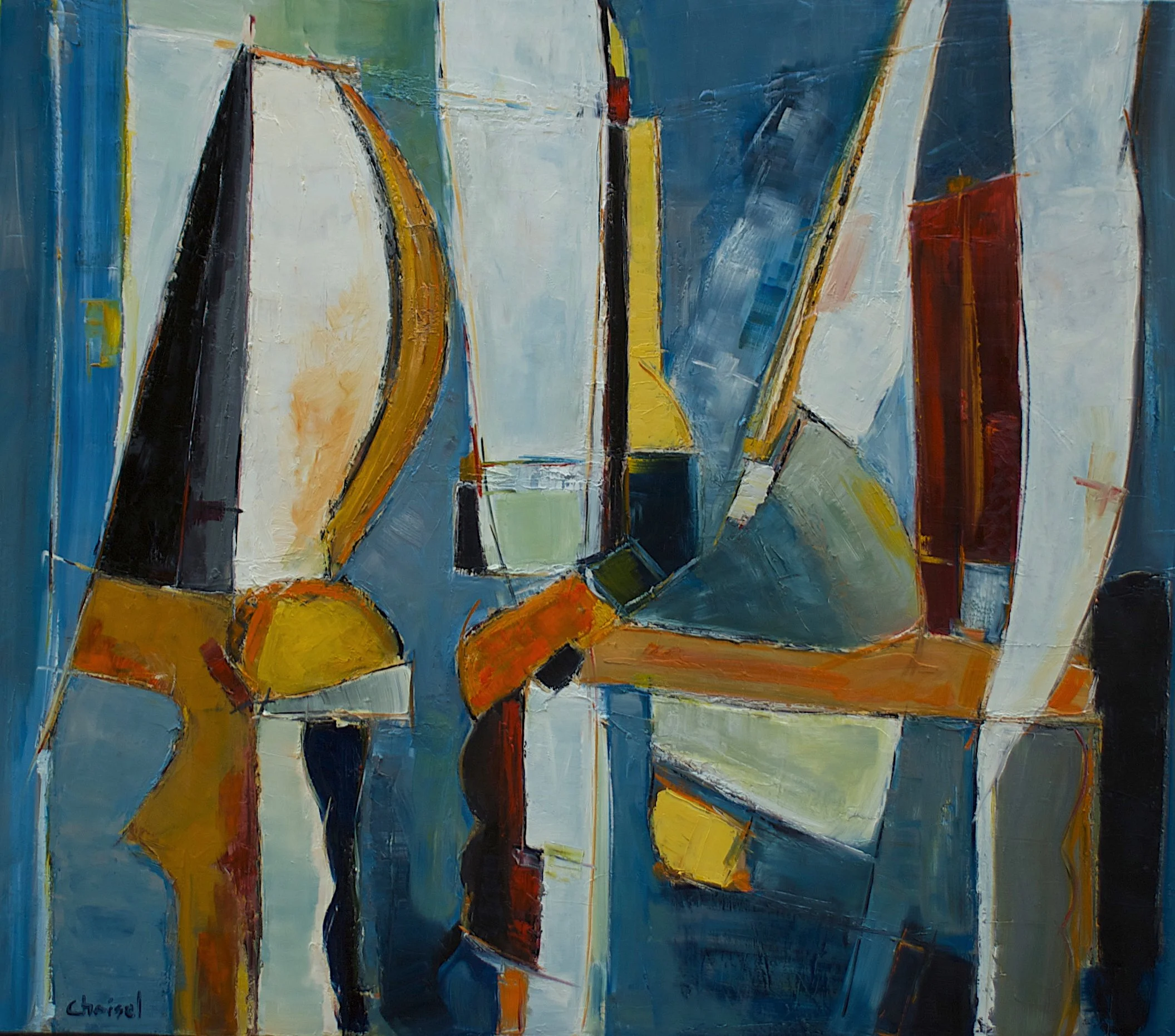    Primary   ,&nbsp; 2009   oil on canvas, &nbsp;40 × 46 in, 102 × 117 cm 