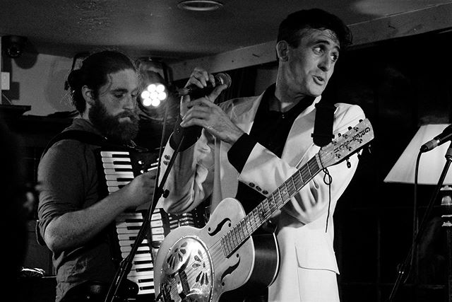 . @josh_windmiller and @redbeardthecat at @albionhastings - the first show of the Crux UK 2019 tour we embarked on last month!