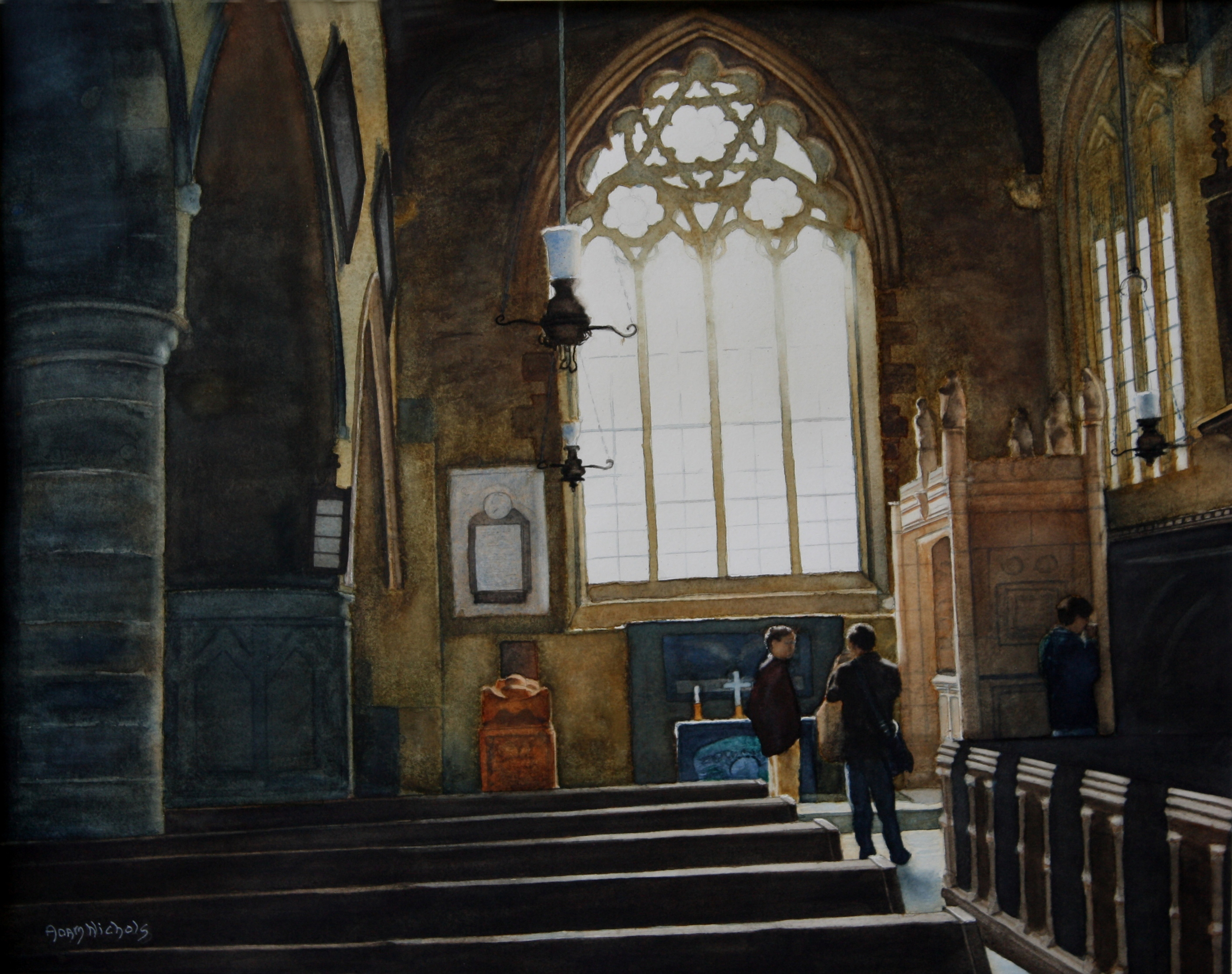 English Church Interior 