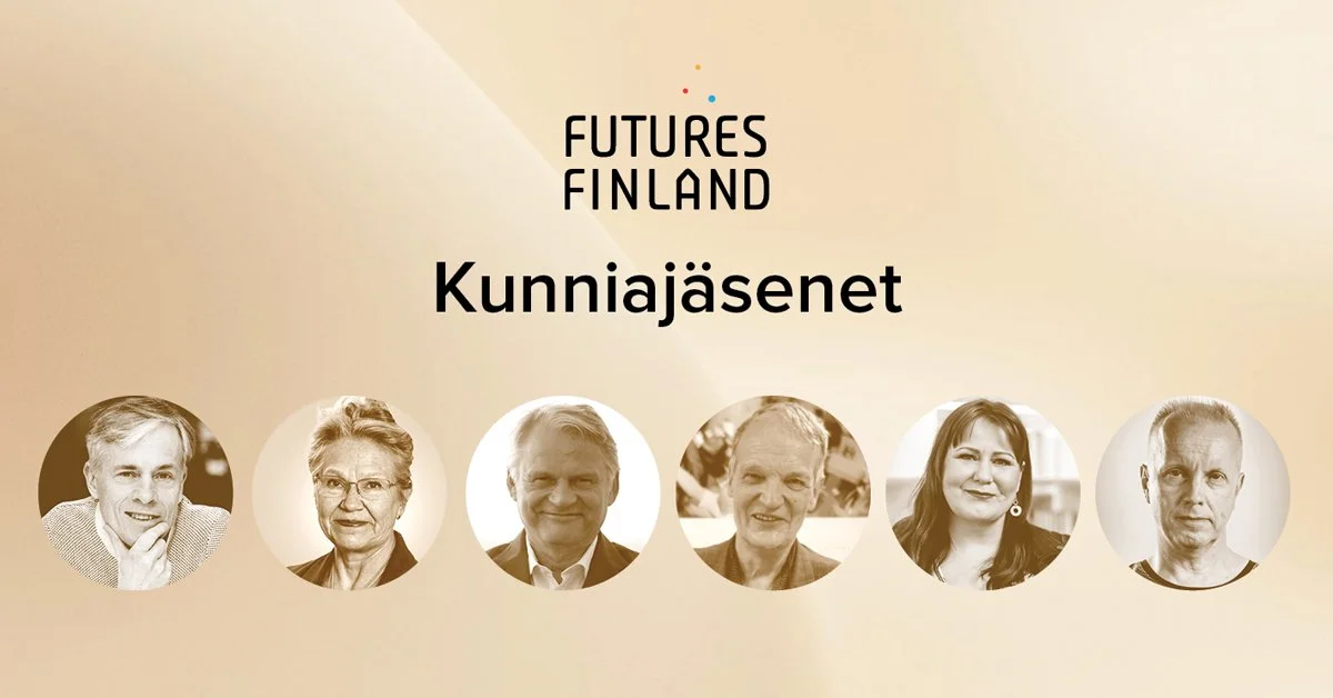 Futures Finland on saanut historiansa ensimmäiset kunniajäsenet