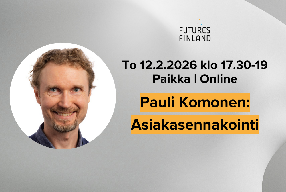 Vieraana Pauli Komonen: Asiakasennakointi