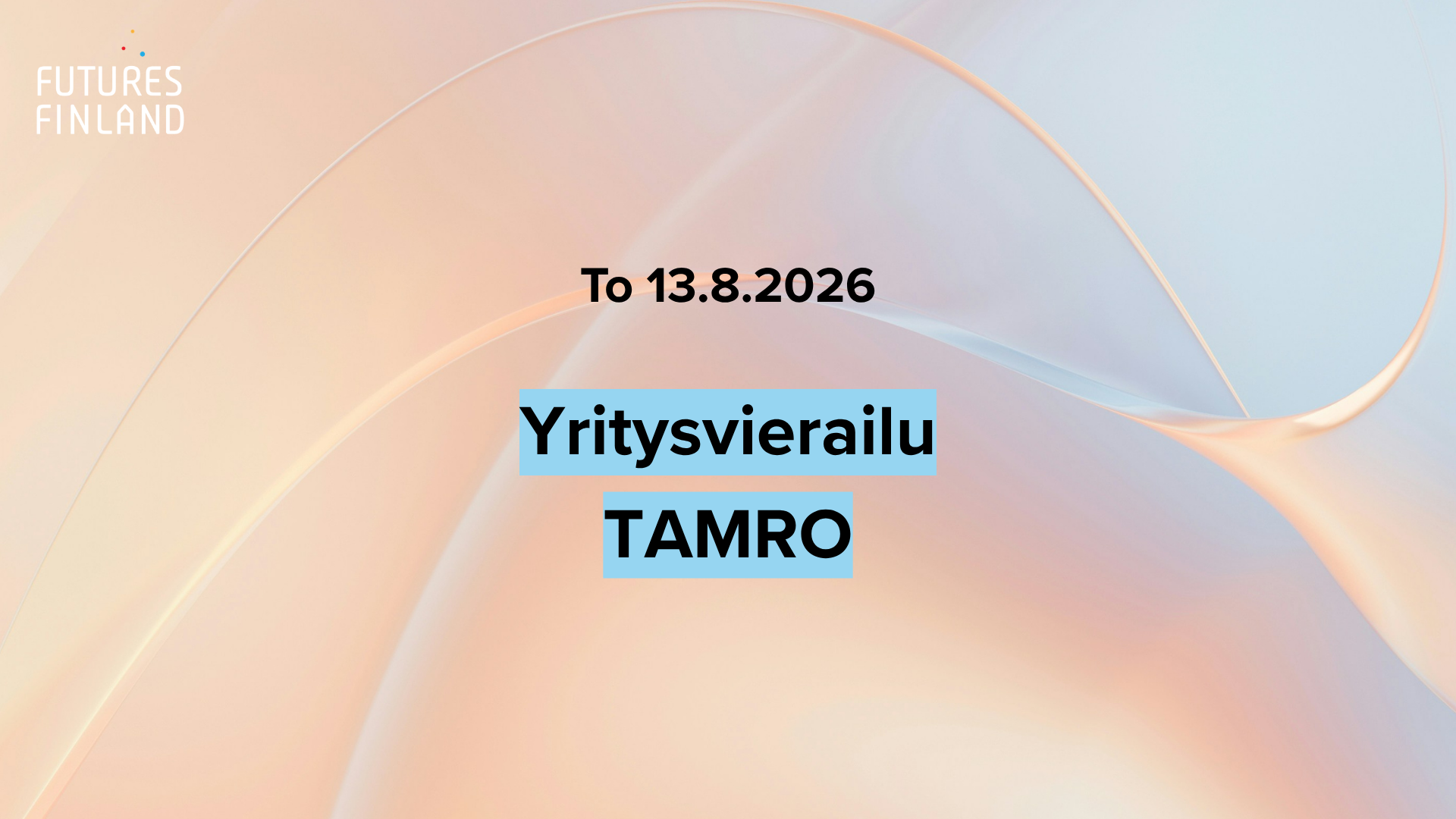 Yritysvierailu TAMRO
