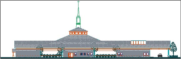 Santa Clara Church Elevation (S. Dutton Atchitect)