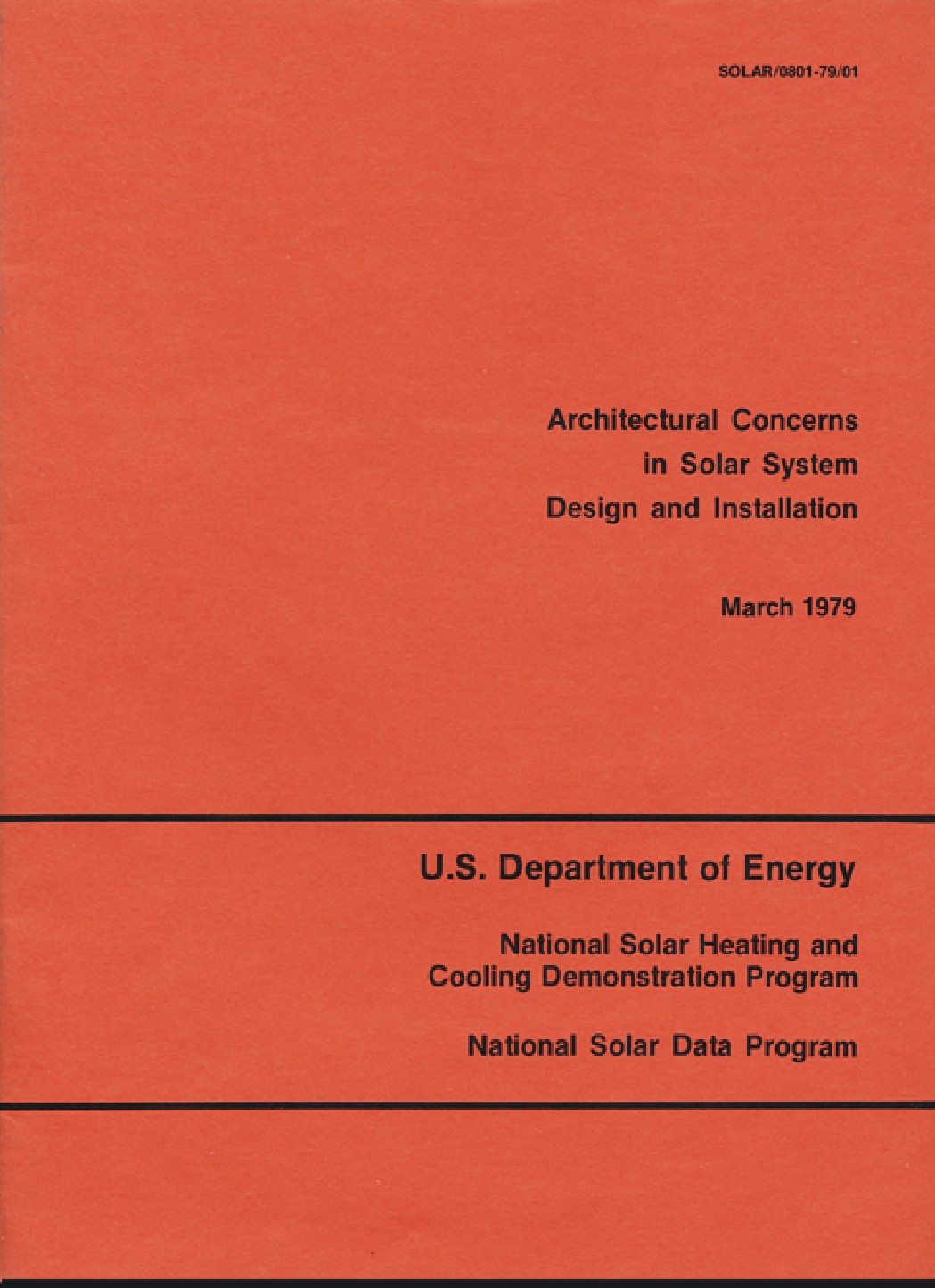 Solar System Design and Installation U.S. DOE
