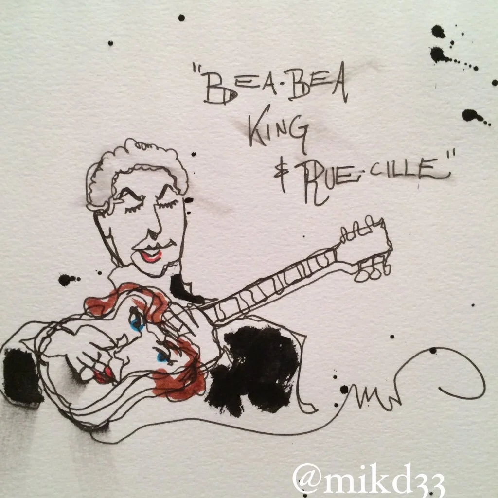 A recent #BeaADay2 & #RueTheDay crossover