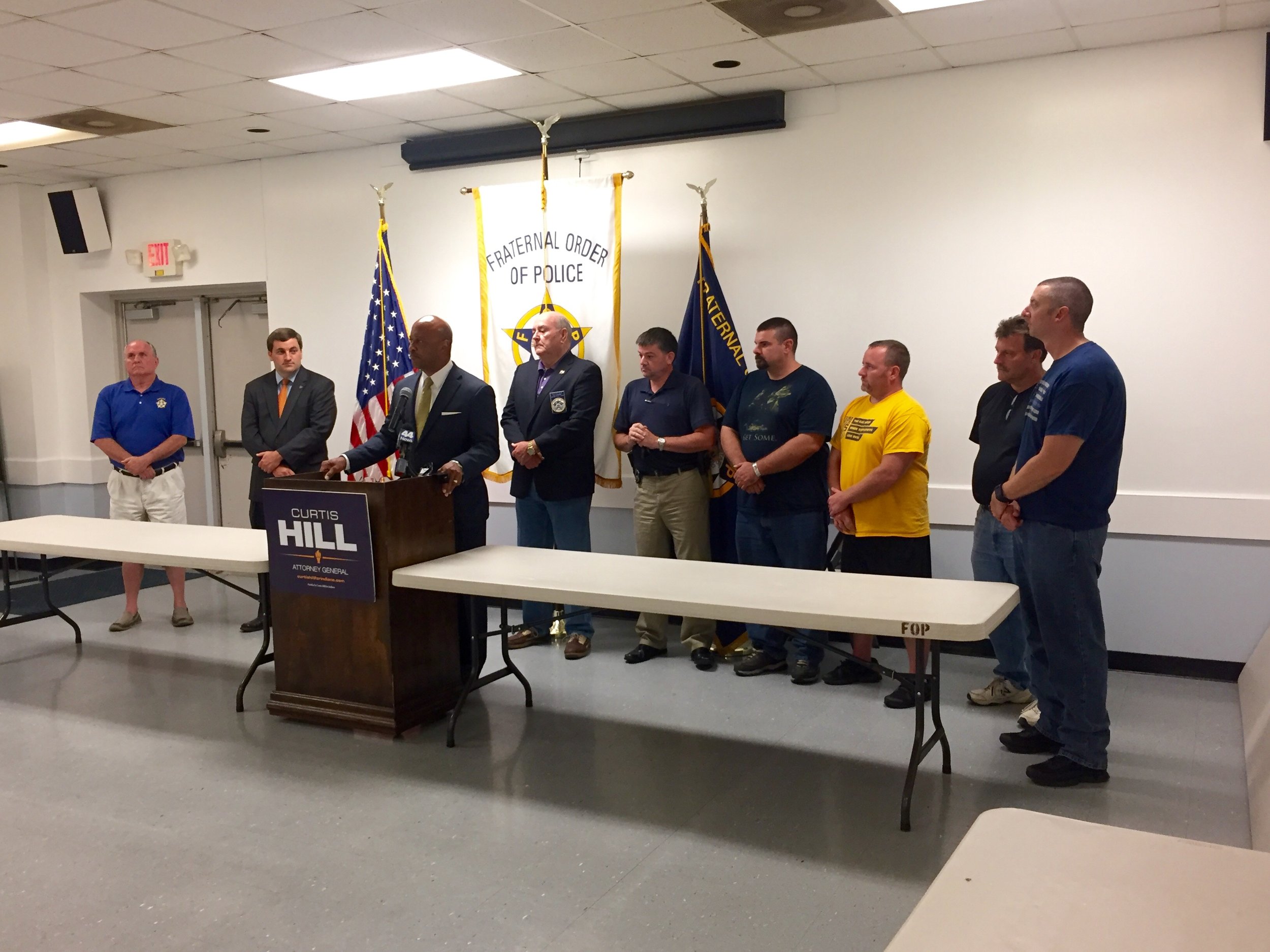 9/7/16: 5:00PM EDT - Evansville Evansville FOP, 801 East Court Street