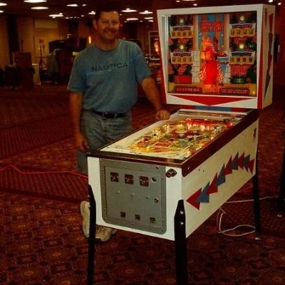 1966 Bally Campus Queen Taken at the Texas Pinball Festival, 2005.