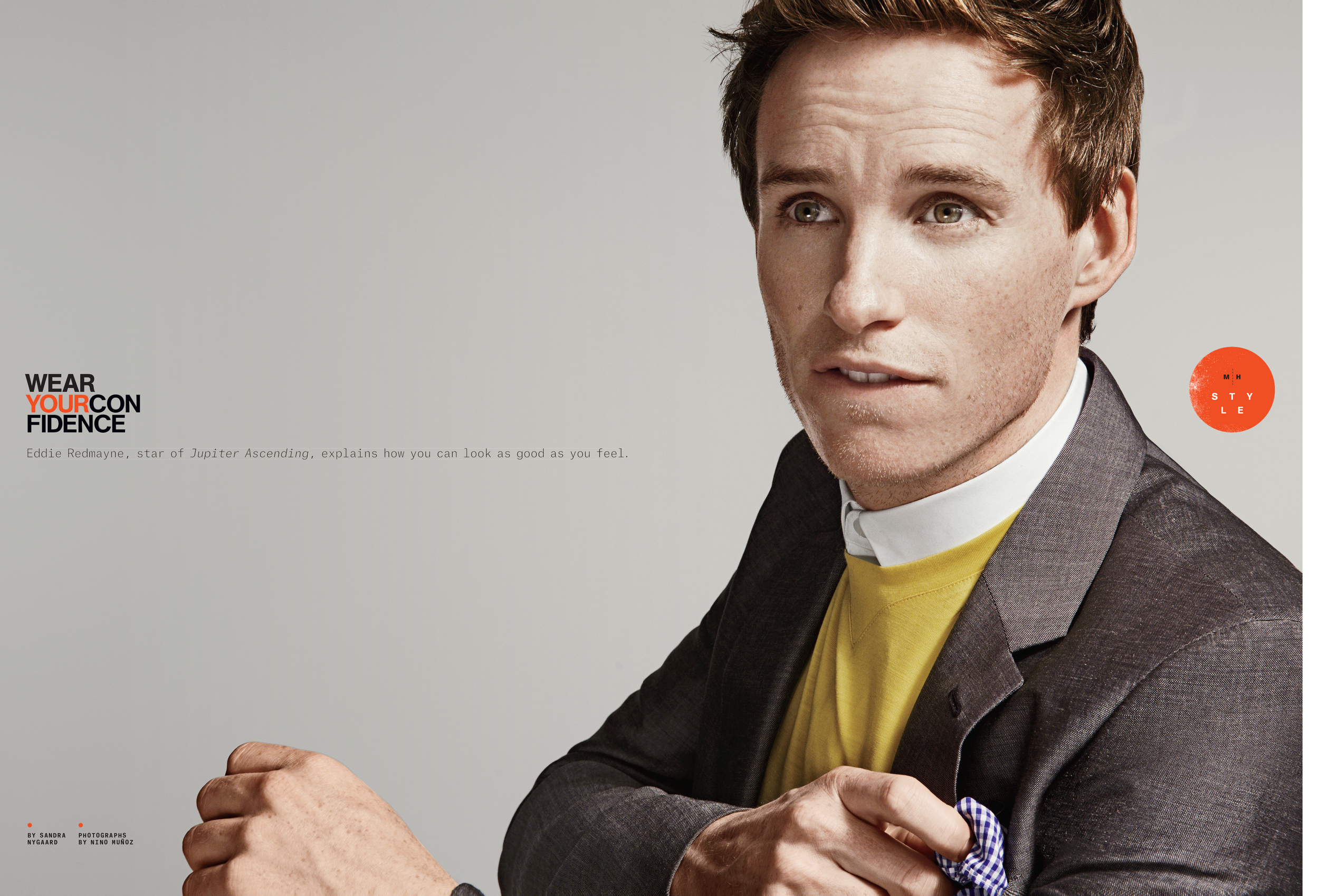 Eddie Redmayne, Men's Health