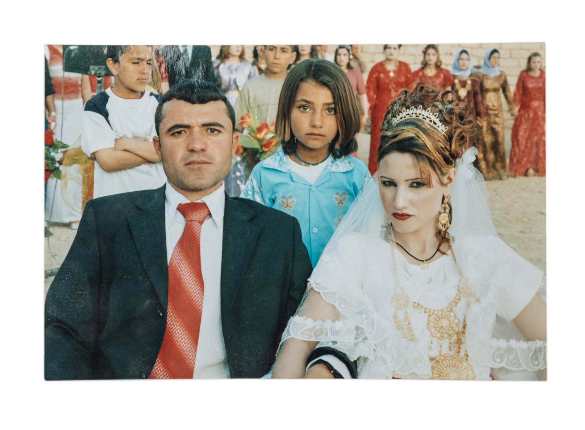 Khalil photo album contains several happy moments with him and his extended Yezidi family back in their hometown of Sinjar. Since then, Khalil and several other Yezidis fled when ISIS attacked their town and later escaped to a displacement camp in Duhok. Since then, several of his relatives including those in his albums have decided to take their chances and flee to Germany through the Mediterranean route.