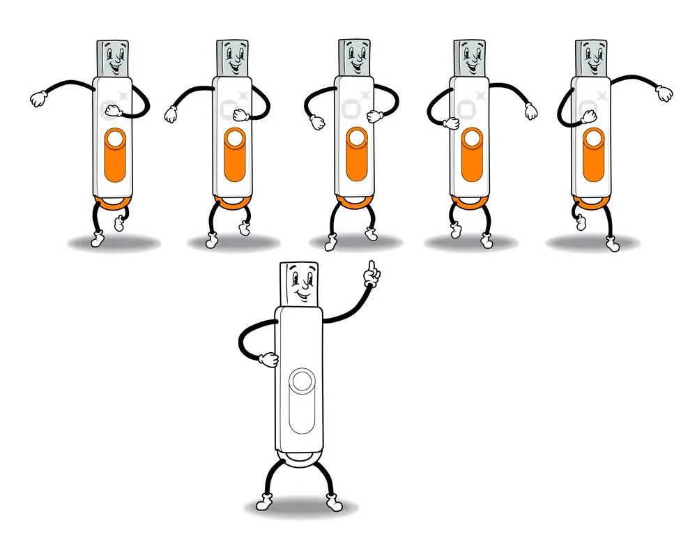 Gemalto - Final Character Design