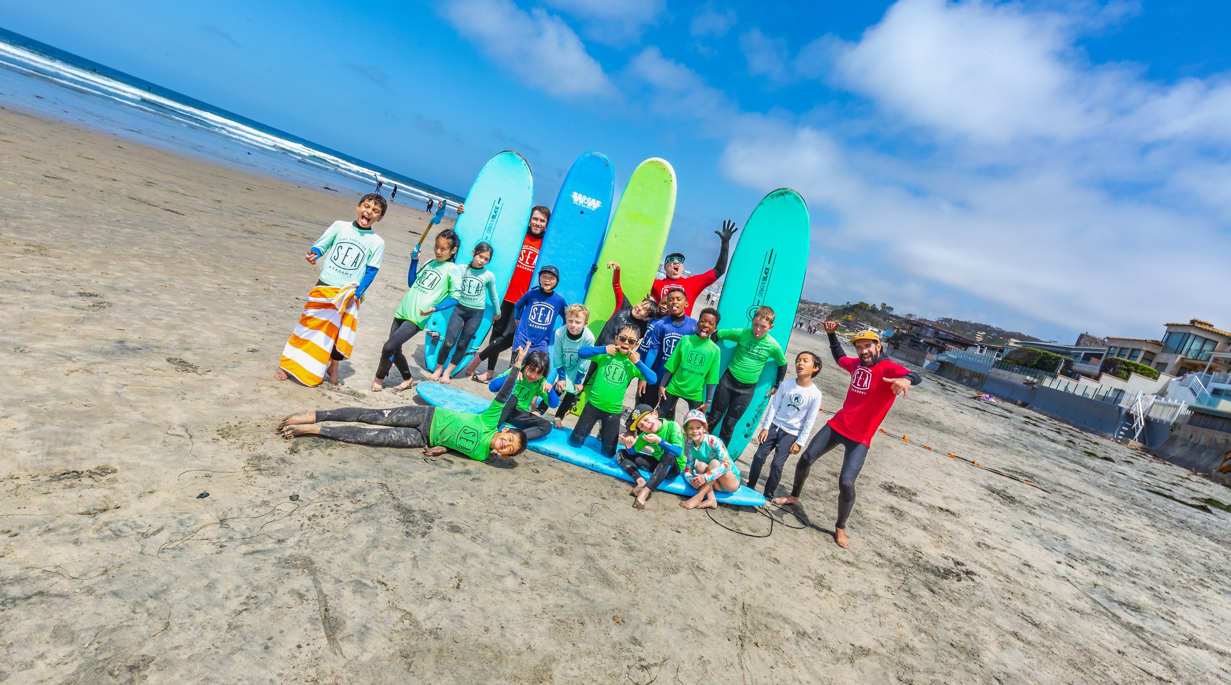 Surf Lessons San Diego - Surf Camp La Jolla