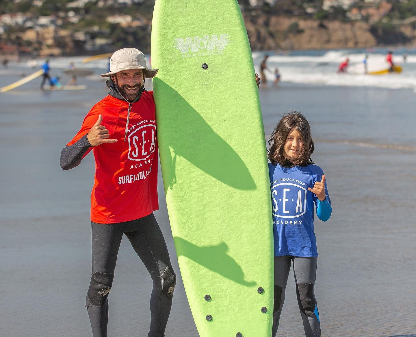 We do more than just surf camps! Did you know we also offer Private Surf Lessons? Check out little Quinn here, who was referred to us from @birdssurfshed , and has been taking advantages of our packages of surf lessons to get customized instruction a