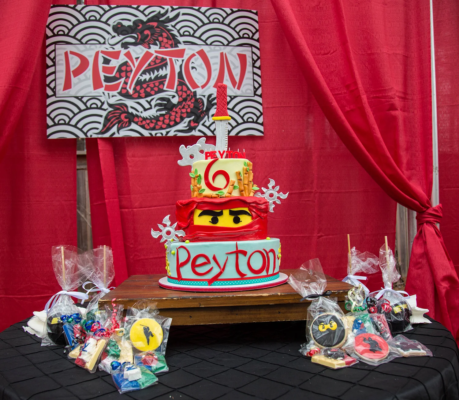Ninjago Cake from The Cake Diva