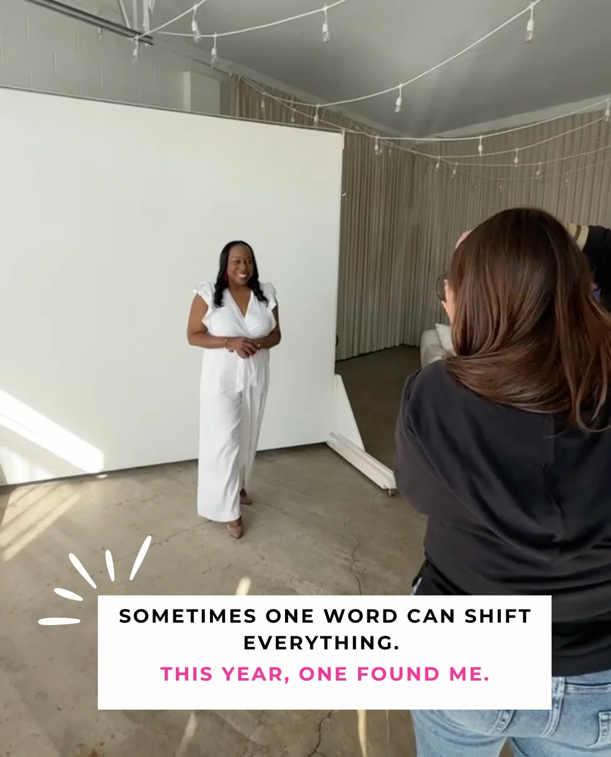 It&rsquo;s amazing what one word can set in motion.

We&rsquo;re a month into the new year, and I know people approach it in all kinds of ways.
Resolutions. Intentions. Vision boards.
Or easing in slowly.
All of them are right. If they work for you.
