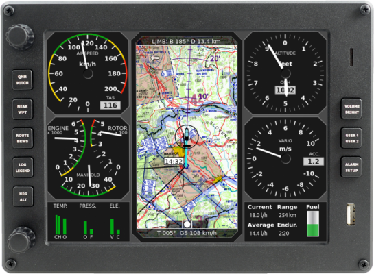 Hauptseite mit ICAO Karte
